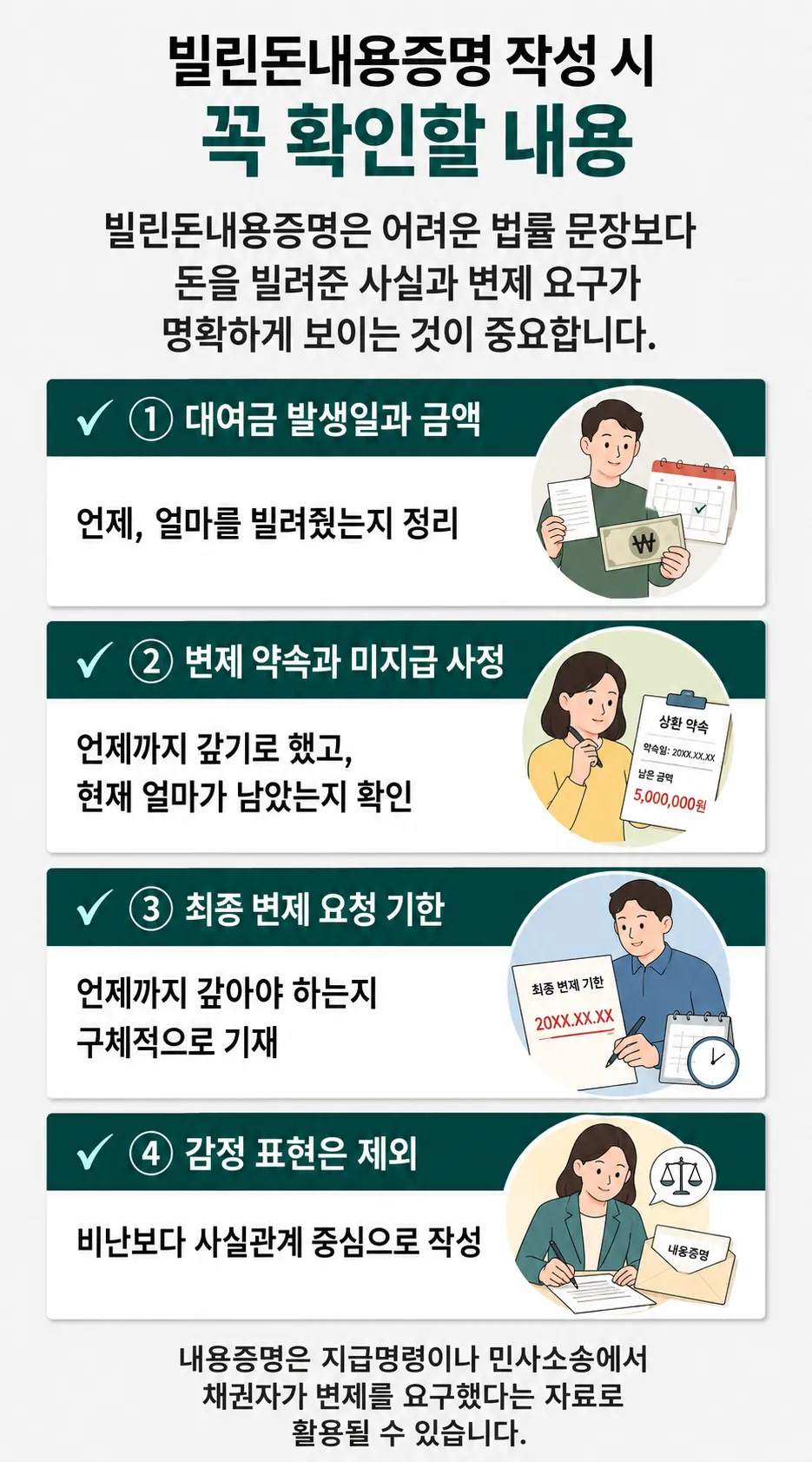 대여금민사소송으로 빌려준 돈 돌려받는 대응 방법