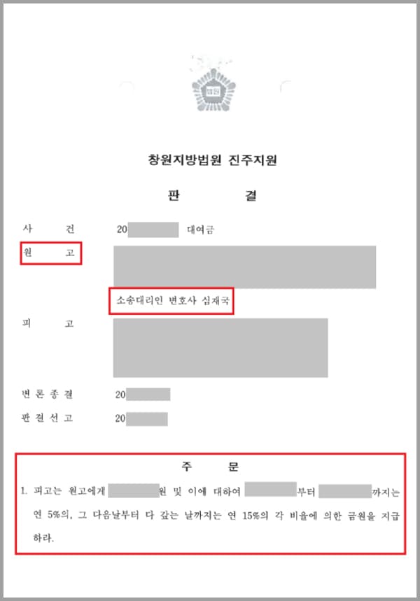 의뢰인은 사업을 운영하는 친구의 부탁으로 1억원을 빌려주었는데요. 친구는 자신이 받을 공사대금이 차질이 생겨 일주일가량 늦어진다며 직원들의 급여 지급을 위해 일주일만 사용하고 돌려준다고 얘기했고 의뢰인은 이를 믿고 1억원을 빌려주었지망 5달이 지나도록 이를 받지 못해 법무법인 대륜을 찾게 되었습니다.