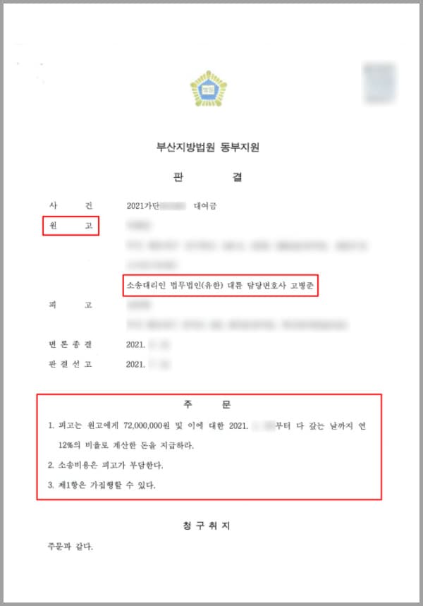 의뢰인은 피고와 연인 관계였습니다. 당시 피고는 사업 상 결제대금이 부족하다며 2천만 원을 빌려달라고 의뢰인에게 부탁을 하였는데요. 사정이 워낙 급하다고 말을 해오기도 했고, 연인 사이의 신뢰를 생각하여 이를 바로 송금해 주었습니다. 그런데 한 달이 채 지나지 않아 다시 급하게 사용할 데가 있다고 하며 추가로 금전을 빌려달라고 청하였는데요.  의뢰인도 금전적으로 여유가 있는 상황은 아니었지만 일주일 뒤 갚겠다는 피고의 말을 믿고 바로 해당 금원을 이체해 주었습니다.피고는 이후 '이번 달 말 쯤 갚겠다'고 대여금을 지급하겠다는 의사를 밝혔으나, 이후 의뢰인이 반환을 요청하자 이에 관한 대답을 지속적으로 회피하였습니다. 그러다 물건 값, 차 계약금 등 개인적으로 금전이 들어갈 데가 있다고 하며 1천 6백만 원을 추가로 차용하였는데요. 이후에도 피고는 '기다려 달라'는 무책임한 말만 반복하며 한 푼도 변제하지 않은 채 개인 사업장을 오픈하기도 했습니다. 의뢰인은 이에 심한 배신감을 느끼고, 법적으로 본인의 소중한 금전을 돌려받기 위해 법무법인 대륜의 민사전문변호사를 만났습니다.