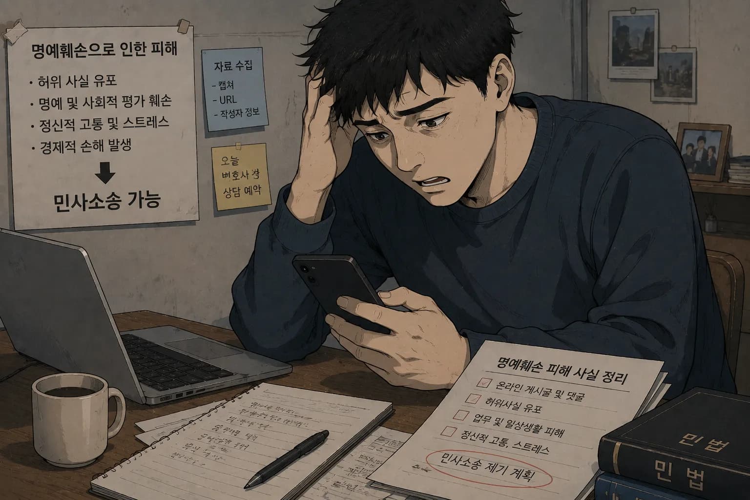 명예훼손민사소송 절차 확인하기