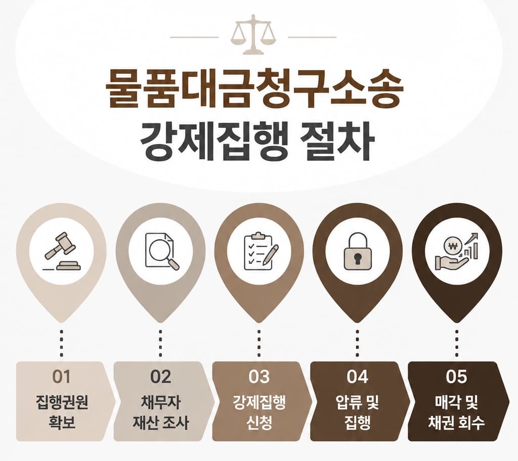 물품대금청구소송의 소멸시효와 청구 방법을 설명합니다.
