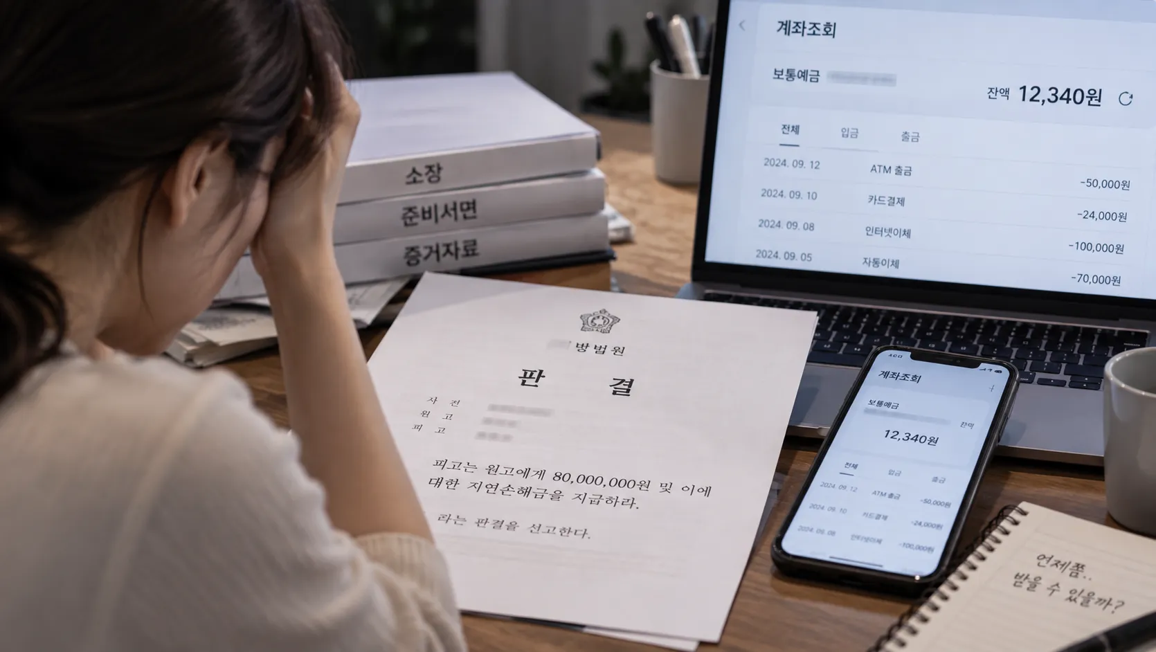대여금반환소송을 승소해도 돈을 못 받았다면? 강제집행 절차